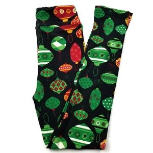 LuLaRoe Holiday Kids Leggings